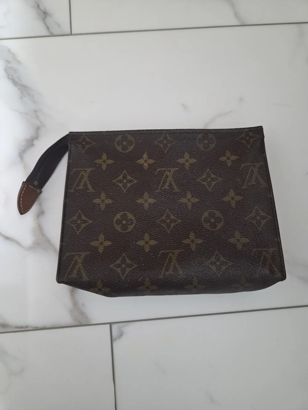 Louis Vuitton Brown Monogram Canvas Toiletry Pouch